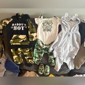 14 Baby Boy matching Outfit Sets 3-6 months